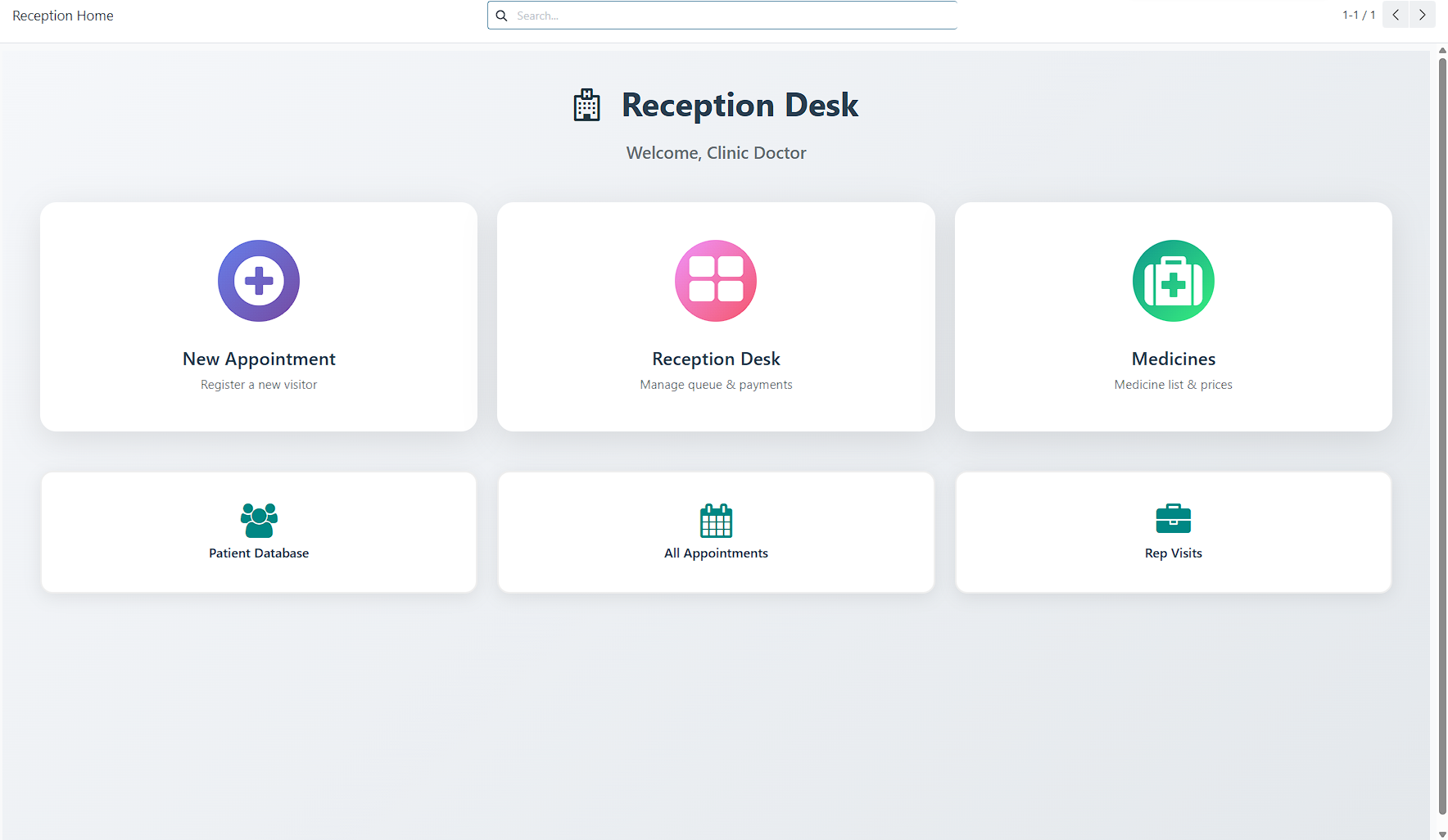 Maximizo Clinic Dashboard